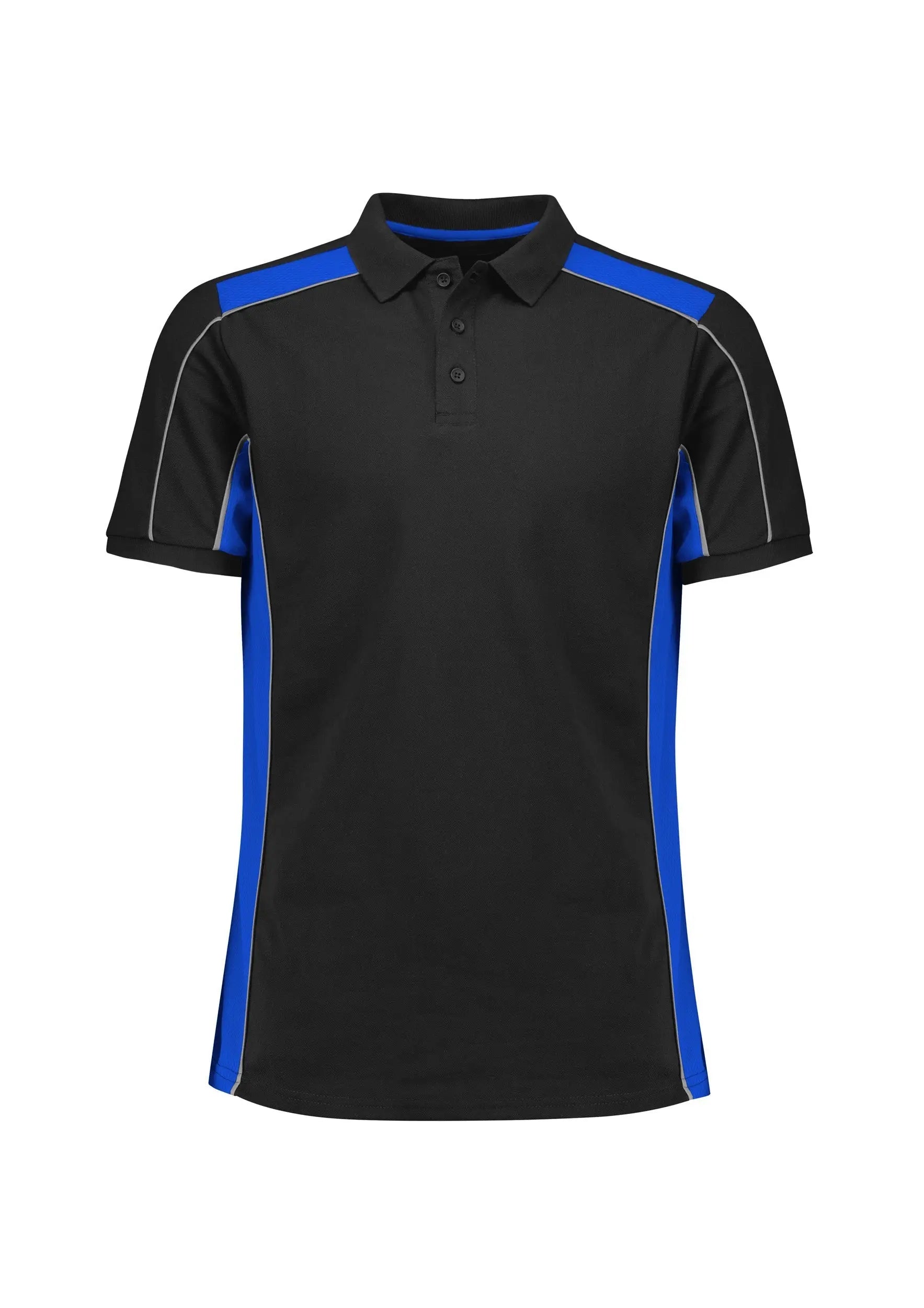 Biz Collection Unisex Grid Moto Polo Shirt P413US Biz Collection
